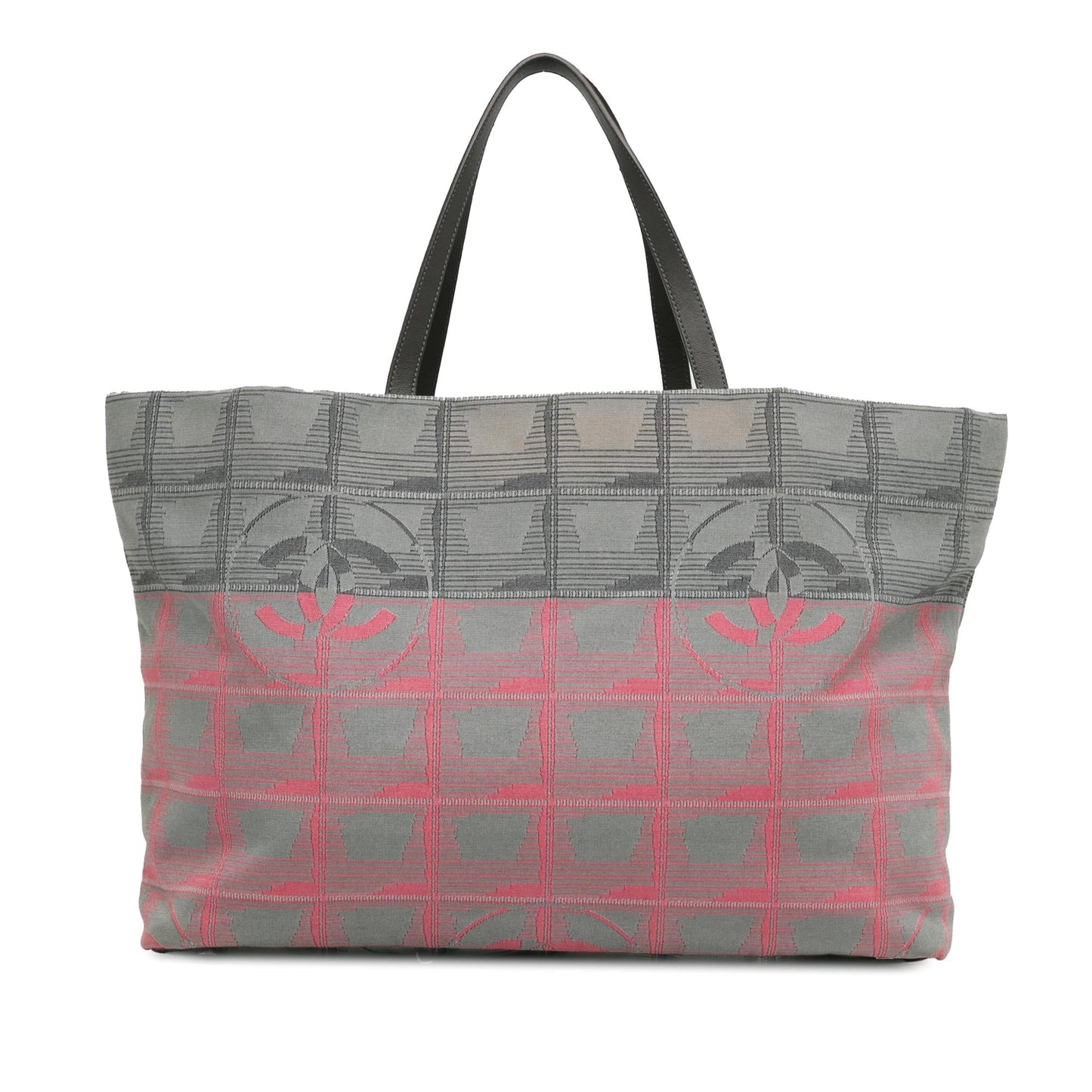 Chanel New Travel Line Bicolor Nylon Tote (SHG-ay6wPX)