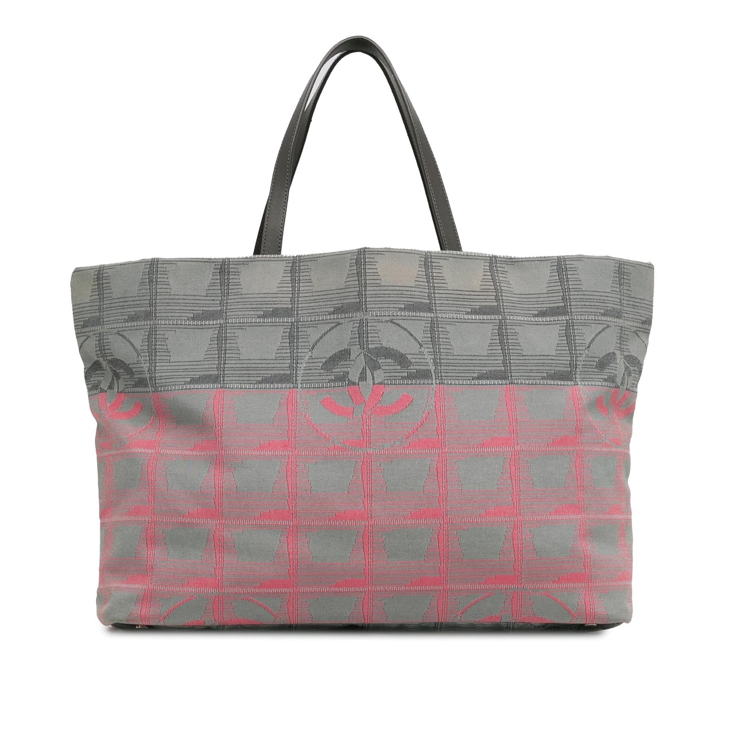 Chanel New Travel Line Bicolor Nylon Tote (SHG-ay6wPX)