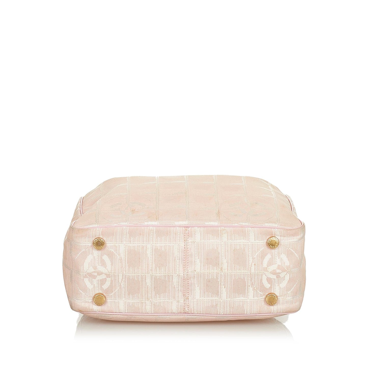 Chanel New Travel Line Canvas Tote Bag (SHG-25307)