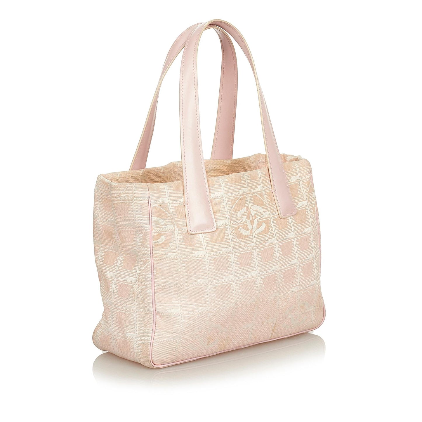 Chanel New Travel Line Canvas Tote Bag (SHG-25307)