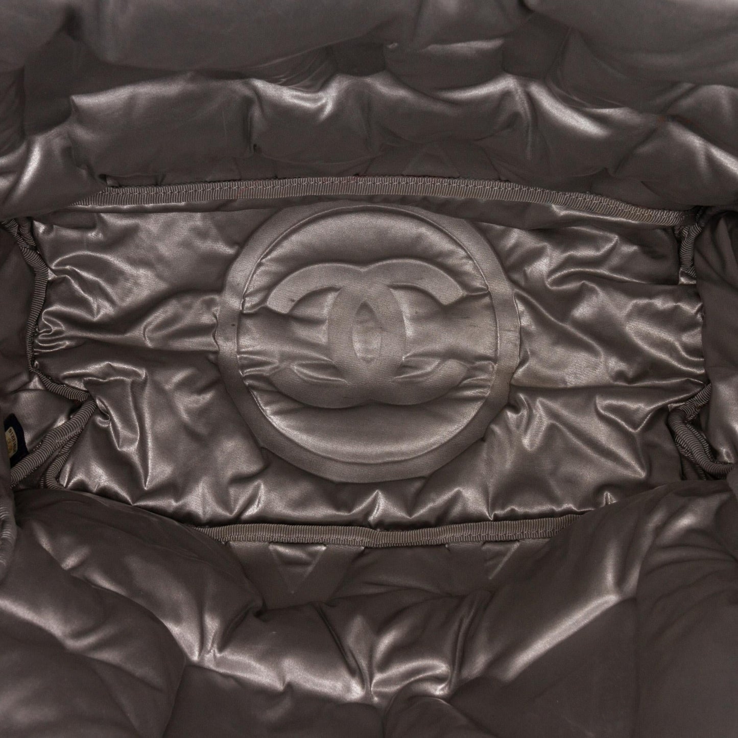 Chanel Nylon Embossed Doudoune Backpack (SHG-gUfGCc)