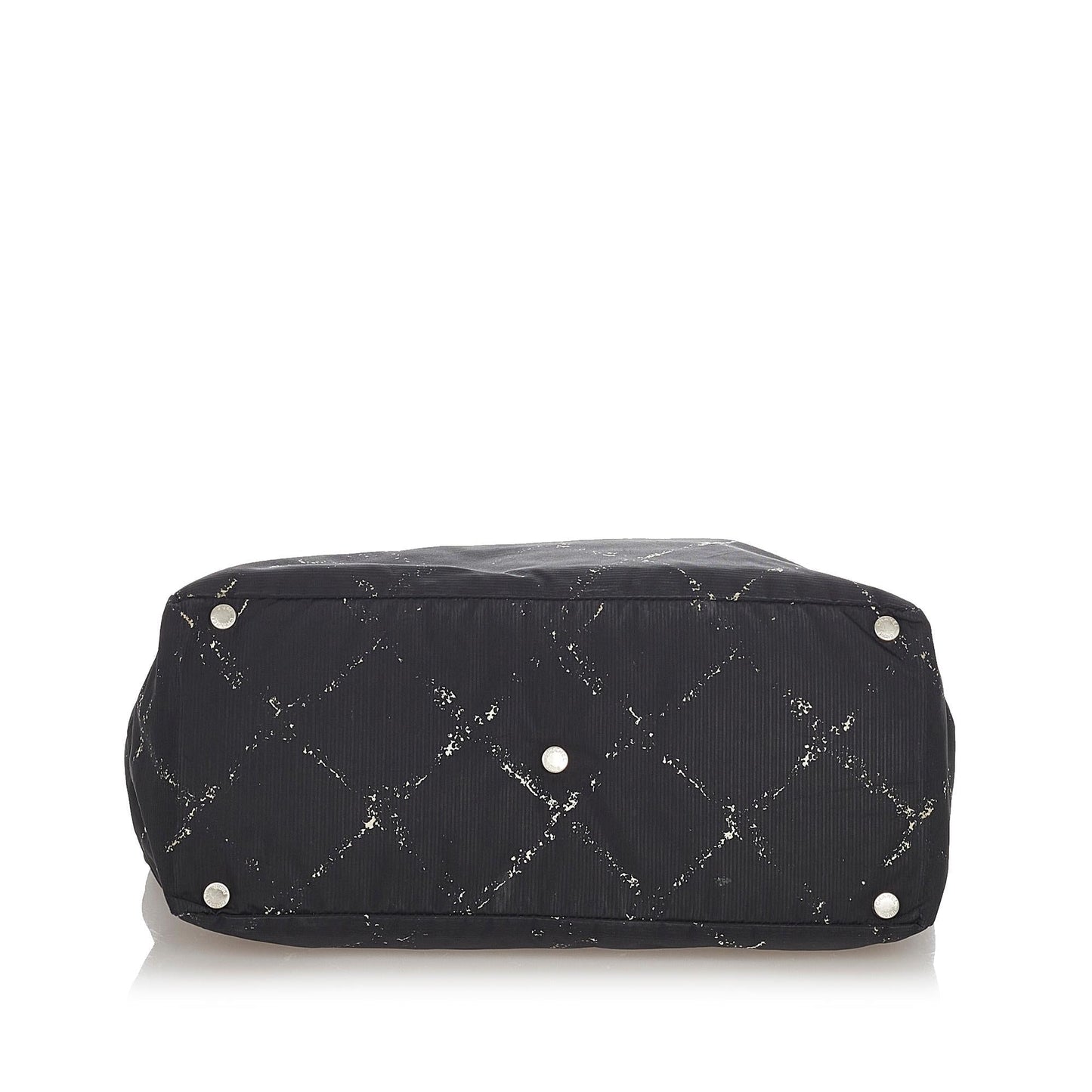 Chanel Old Travel Line Nylon Tote Bag (SHG-23286)