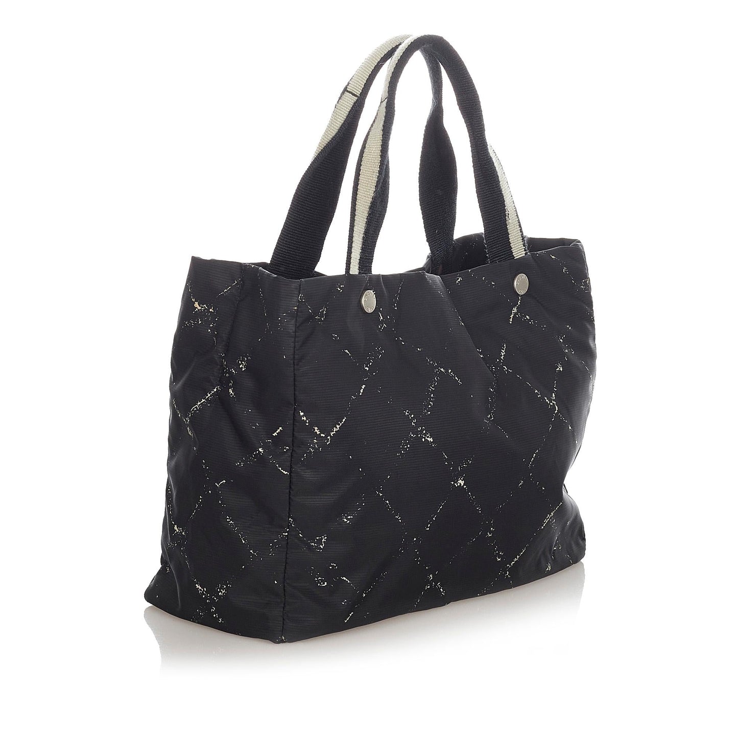 Chanel Old Travel Line Nylon Tote Bag (SHG-23286)