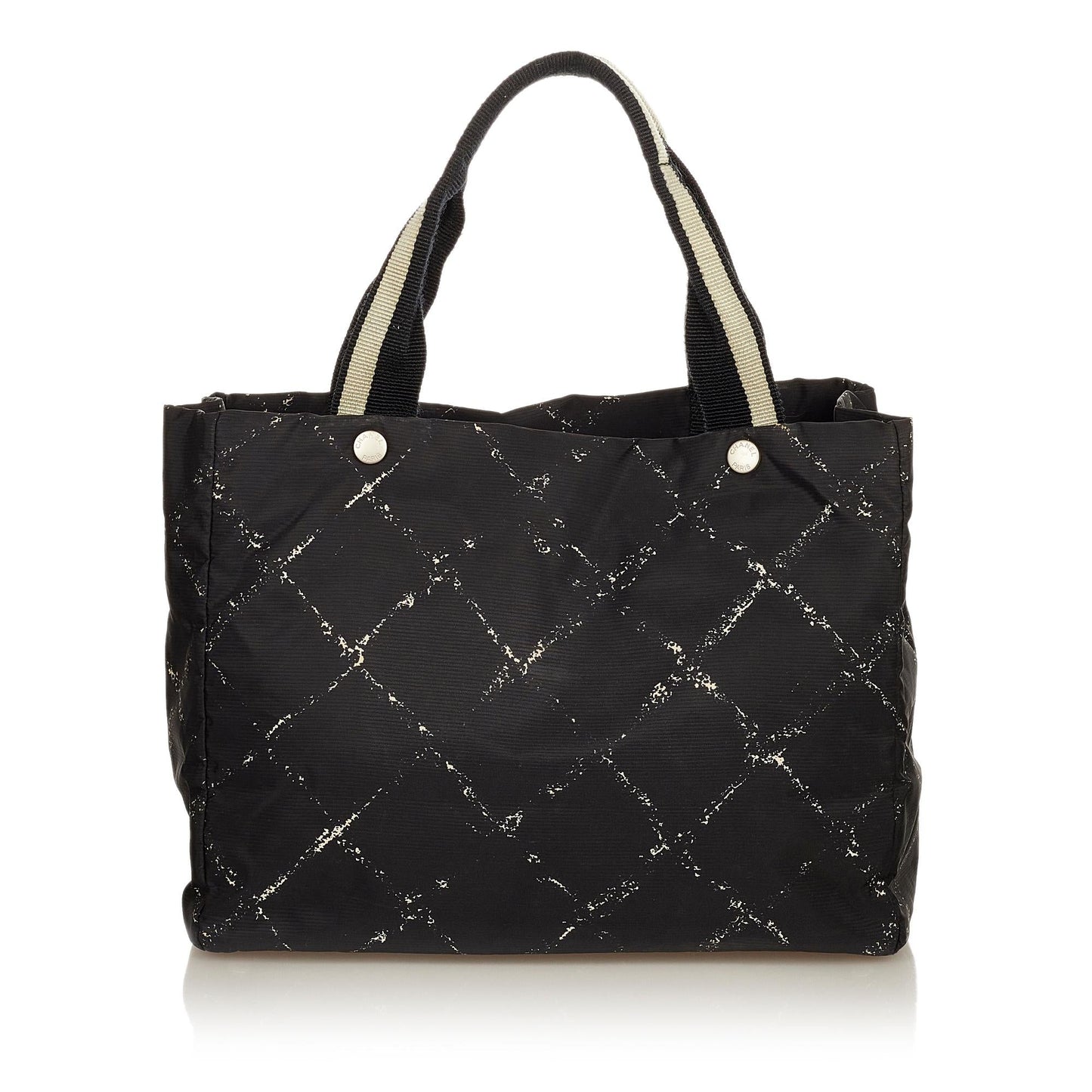 Chanel Old Travel Line Nylon Tote Bag (SHG-25579)