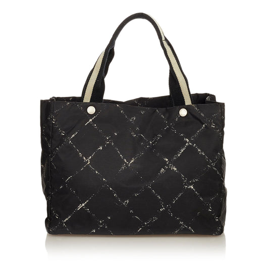 Chanel Old Travel Line Nylon Tote Bag (SHG-25579)