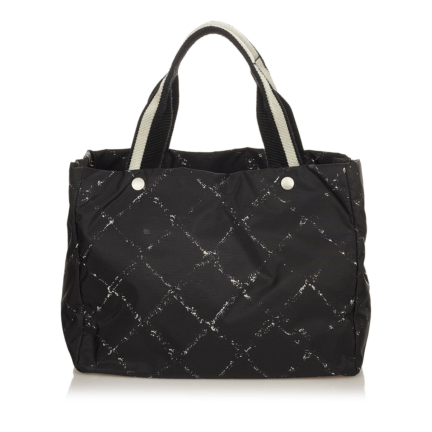 Chanel Old Travel Line Nylon Tote Bag (SHG-25580)
