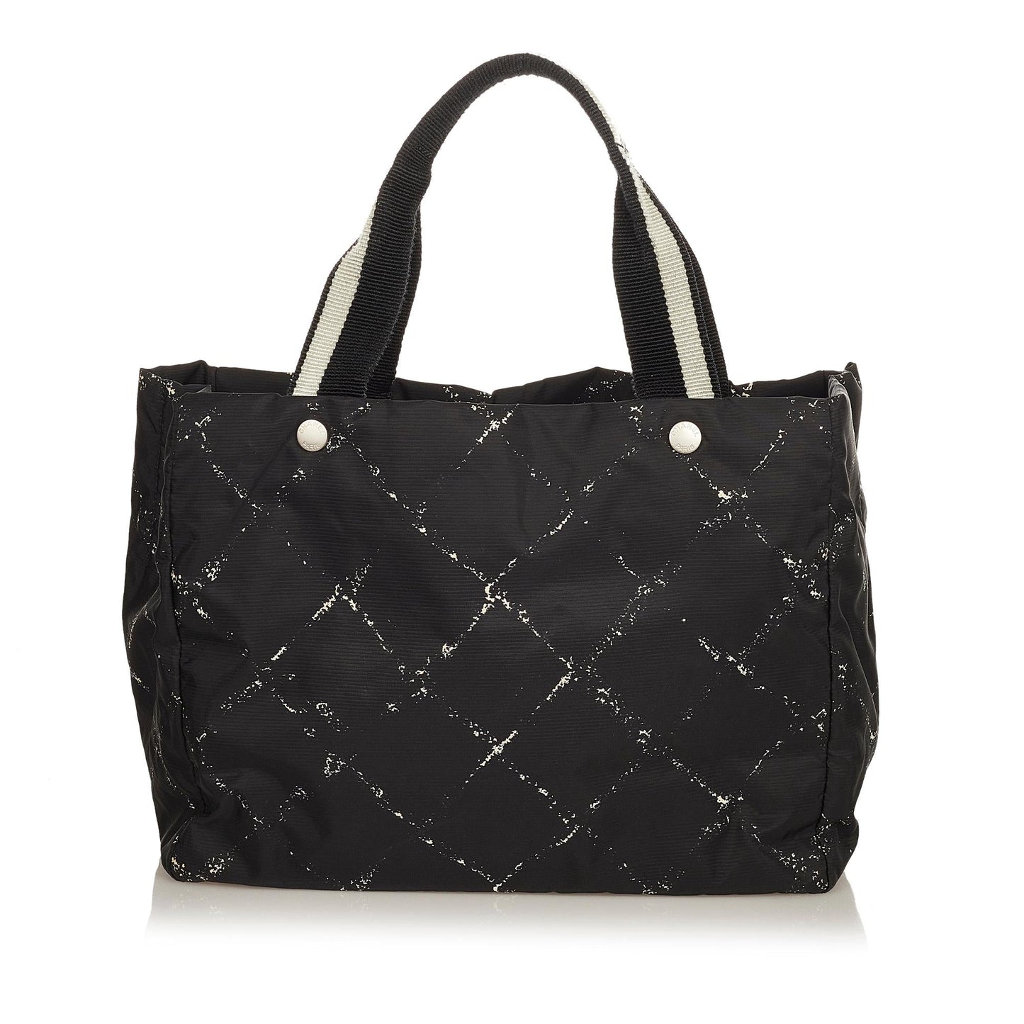 Chanel Old Travel Line Nylon Tote Bag (SHG-25580)