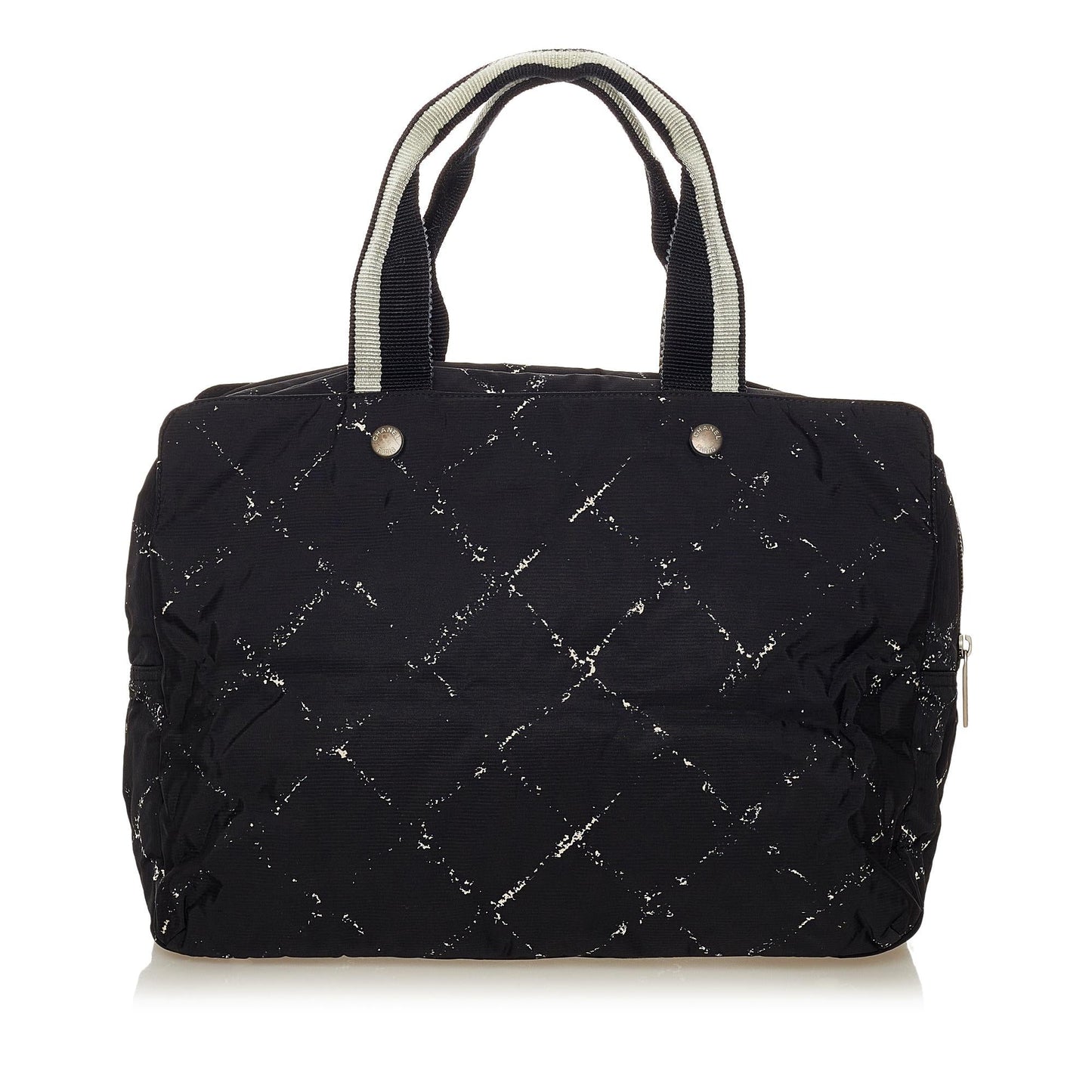 Chanel Old Travel Line Nylon Tote Bag (SHG-27898)