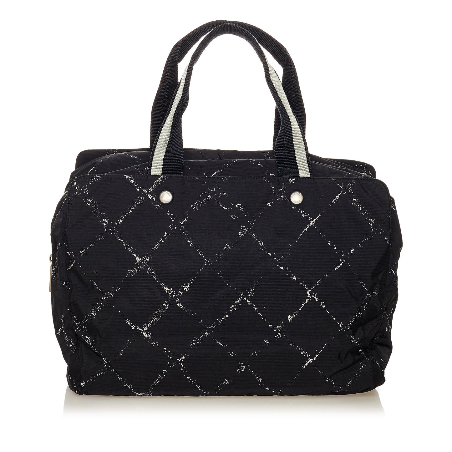 Chanel Old Travel Line Nylon Tote Bag (SHG-27898)