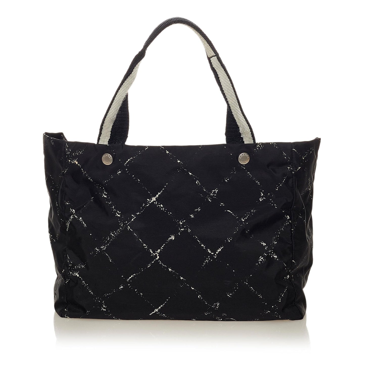 Chanel Old Travel Line Nylon Tote Bag (SHG-27920)