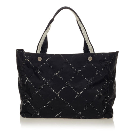 Chanel Old Travel Line Nylon Tote Bag (SHG-27920)
