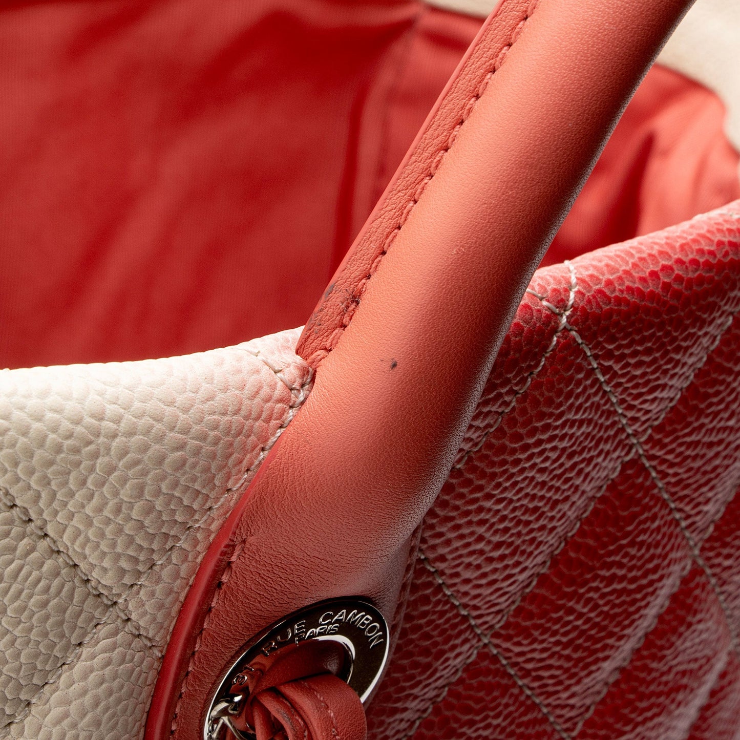 Chanel Ombre Caviar Leather Shopping Tote (SHF-lDA5jf)