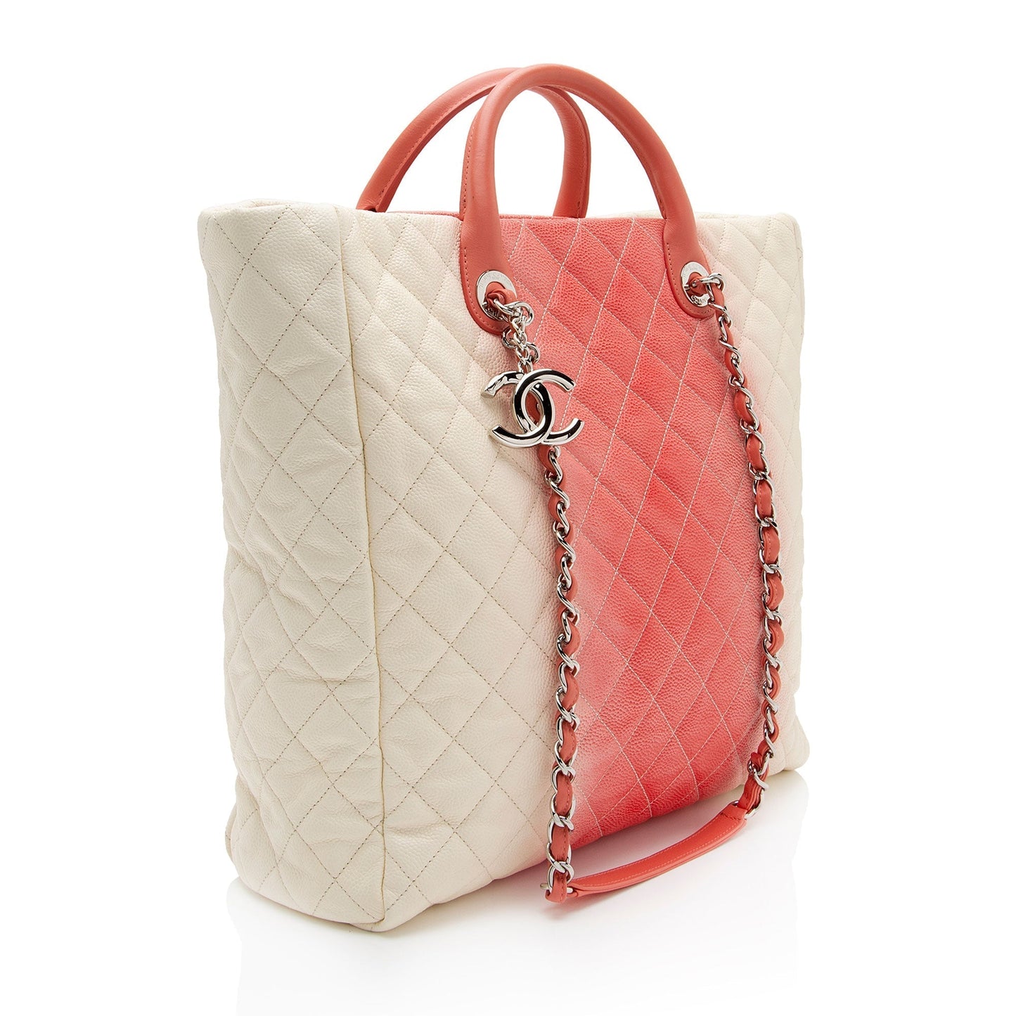 Chanel Ombre Caviar Leather Shopping Tote (SHF-lDA5jf)