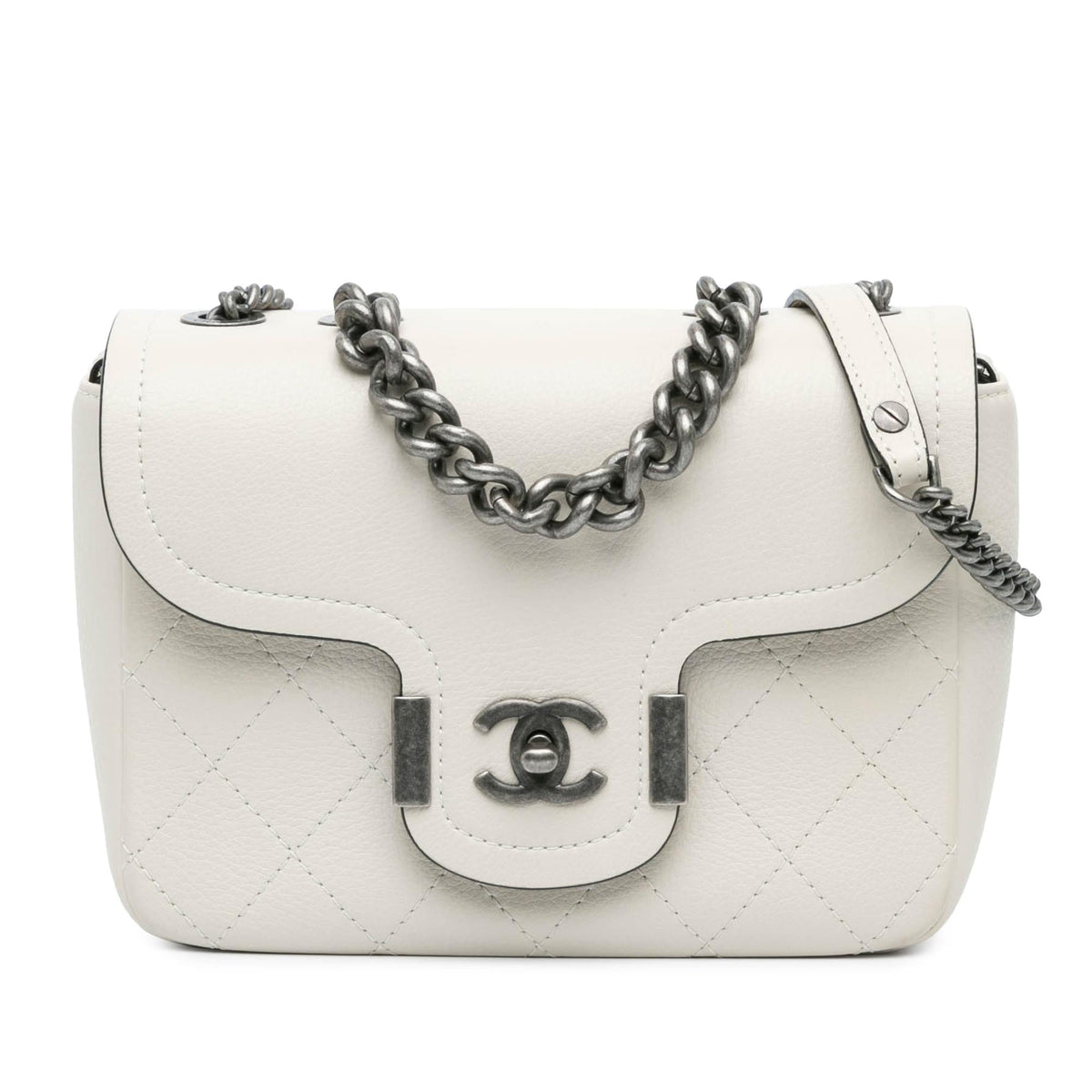 Chanel Paris-Greece Calfskin Archi Chic Flap (SHG-73ESab)