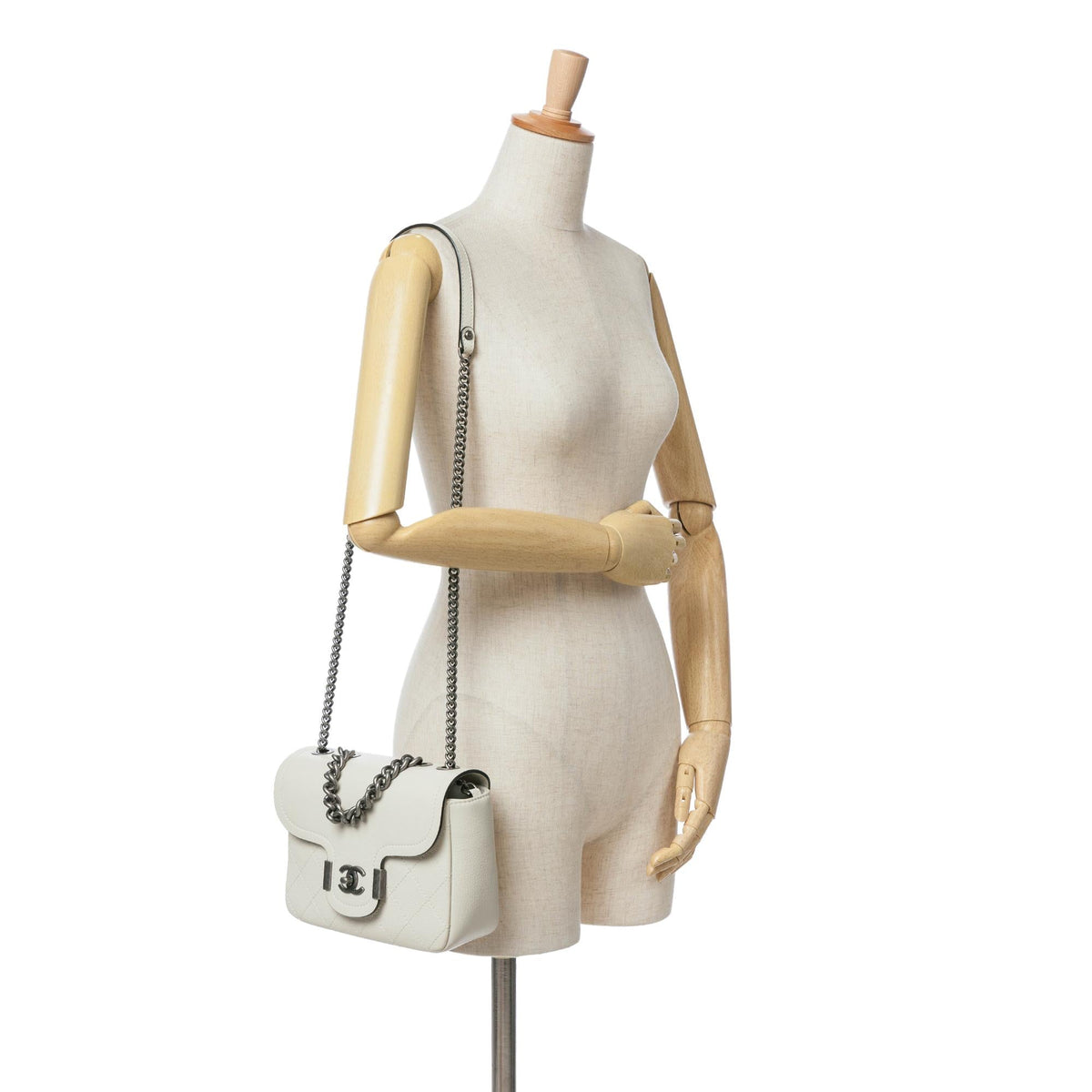 Chanel Paris-Greece Calfskin Archi Chic Flap (SHG-73ESab)