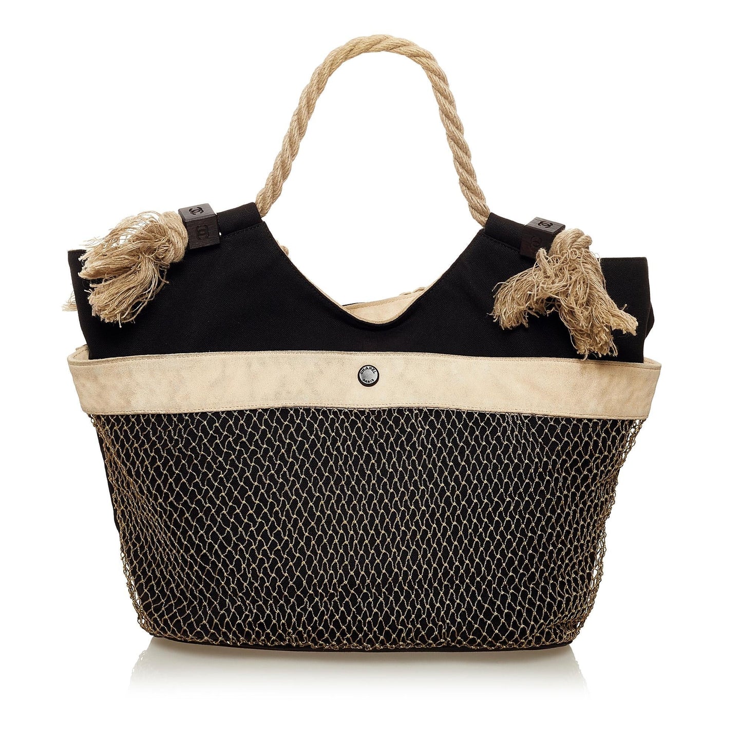 Chanel Patchwork Icon Canvas Tote Bag (SHG-34258)