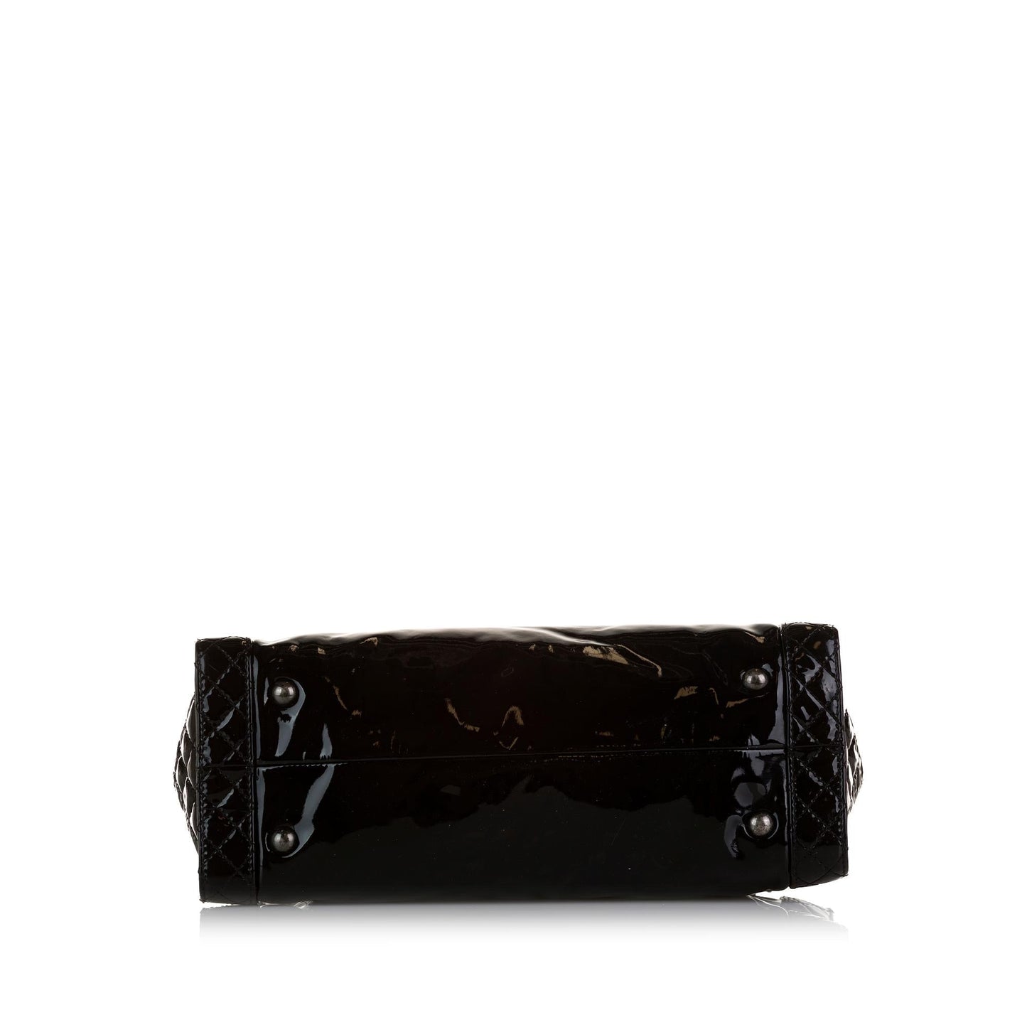 Chanel Patent Boy Reverso Shopping Tote (SHG-DFtGpZ)