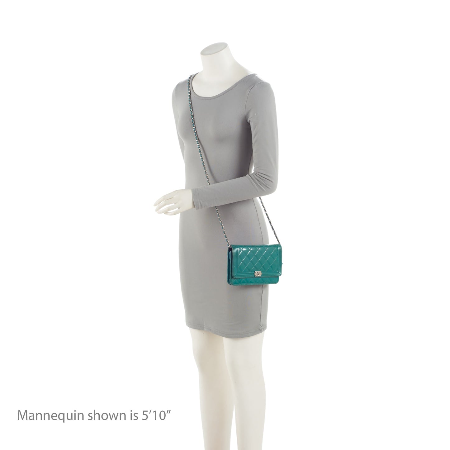 Chanel Patent Leather Boy Wallet on Chain (SHF-ZZnKzy)