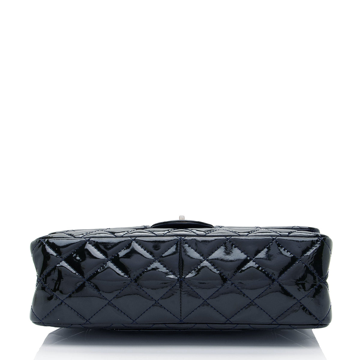 Chanel Patent Leather Calfskin Reissue 227 Double Flap Bag (SHF-2tYS3p)