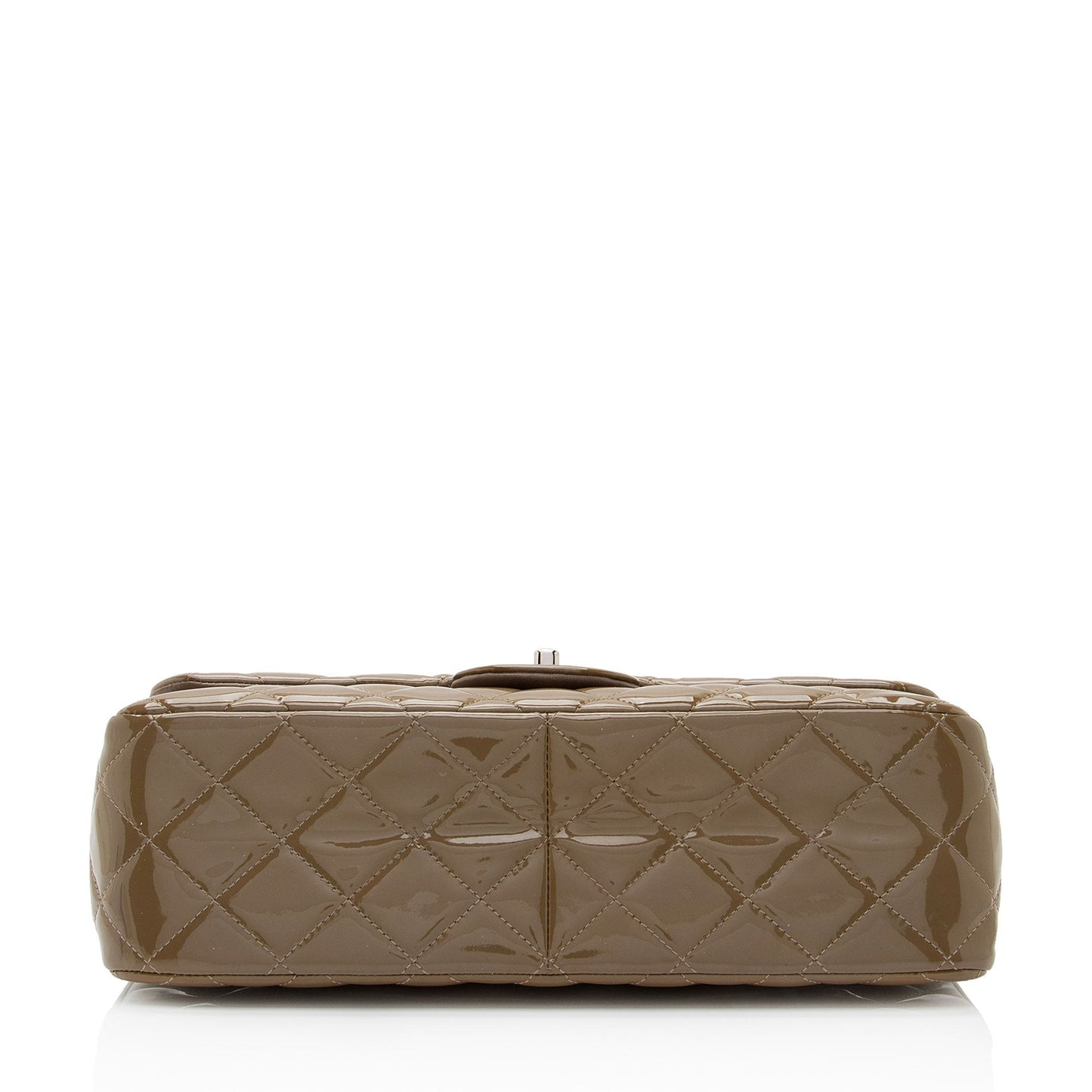 Chanel Patent Leather Classic Jumbo Double Flap Bag