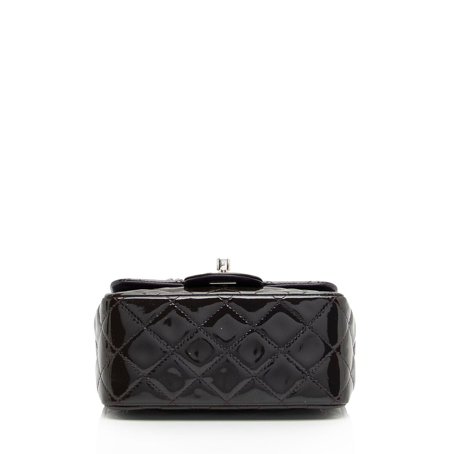 Chanel Patent Leather Classic Square Mini Flap Bag