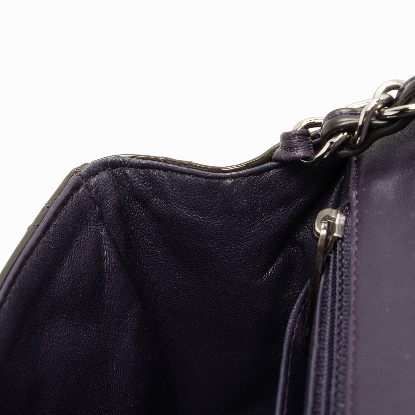 Chanel Patent Leather Classic Square Mini Flap Bag
