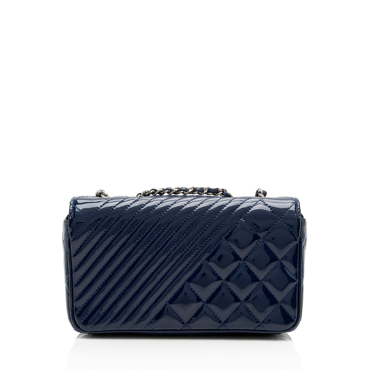 Chanel Patent Leather Coco Boy Small Flap Bag (SHF-mwPK8i)