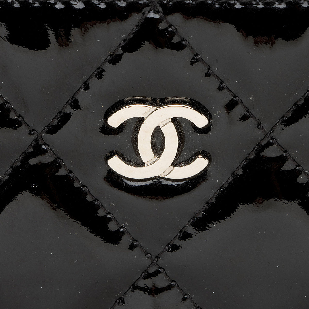 Chanel Patent Leather Medium O-Case