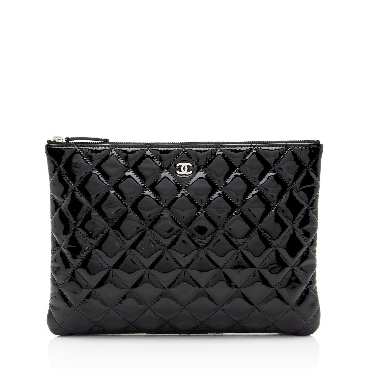 Chanel Patent Leather Medium O-Case