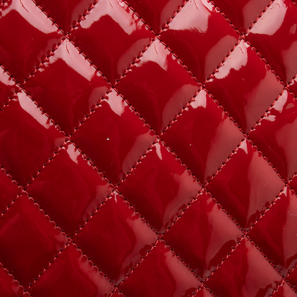 Chanel Patent Leather North South Tote (SHF-15687)