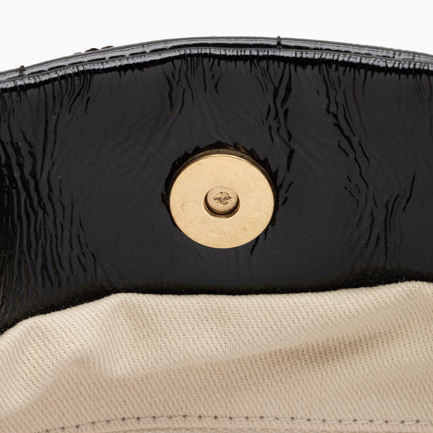 Chanel Patent Leather Puzzle Tote (SHF-uPxGaG)