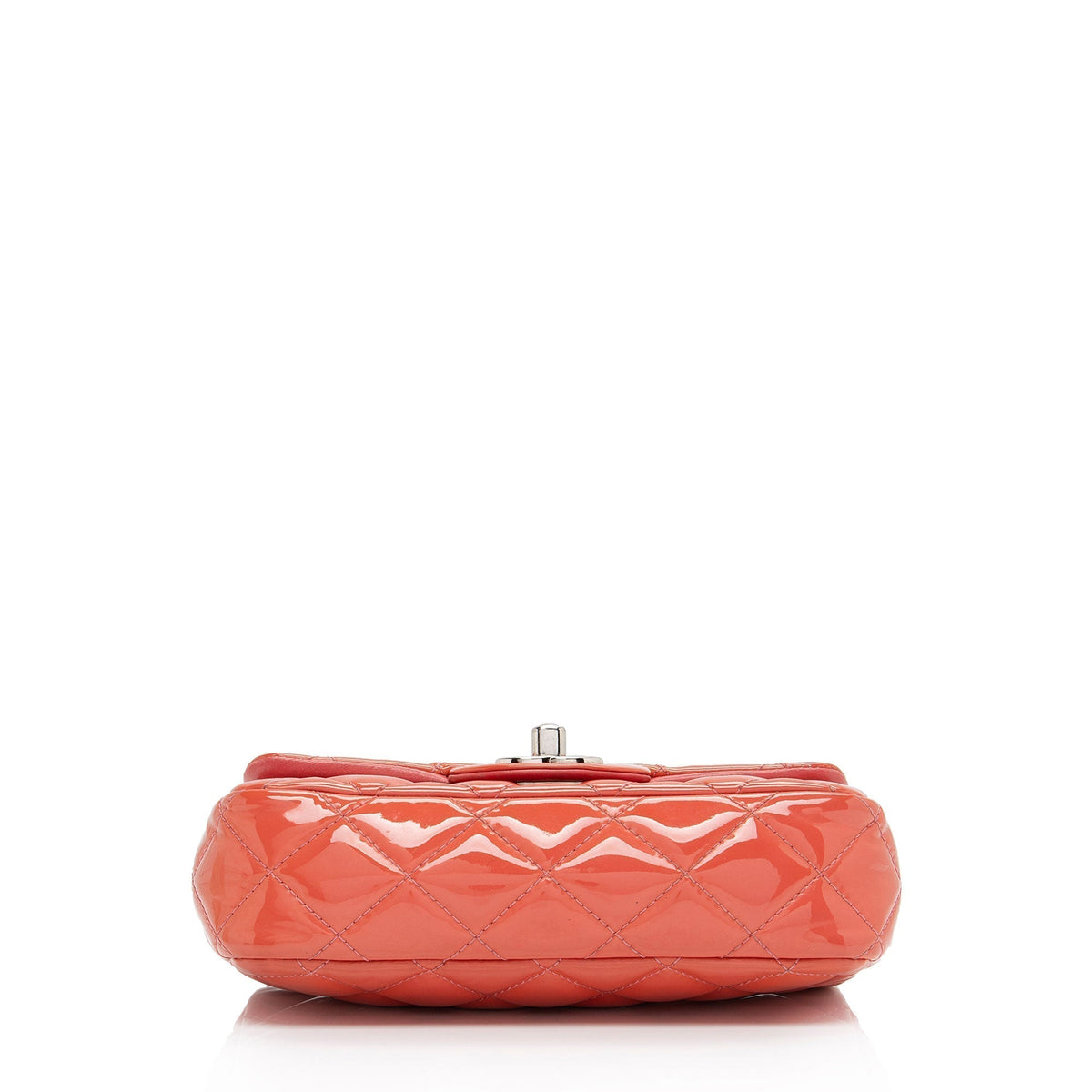 Chanel Patent Leather Rectangular Extra Mini Flap Bag