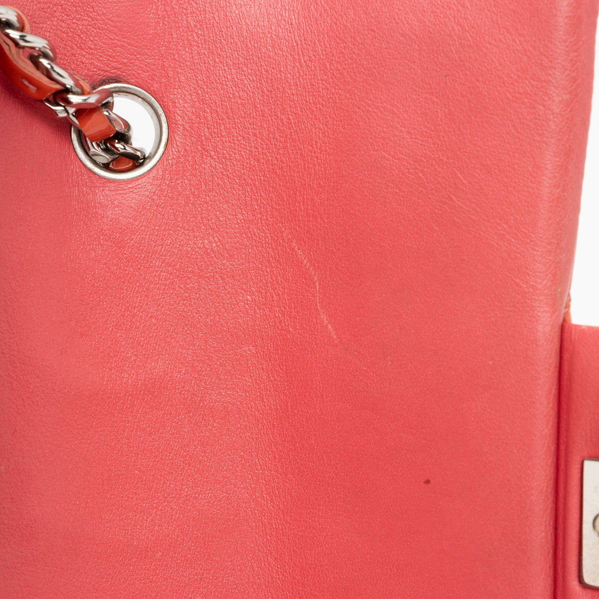 Chanel Patent Leather Rectangular Extra Mini Flap Bag
