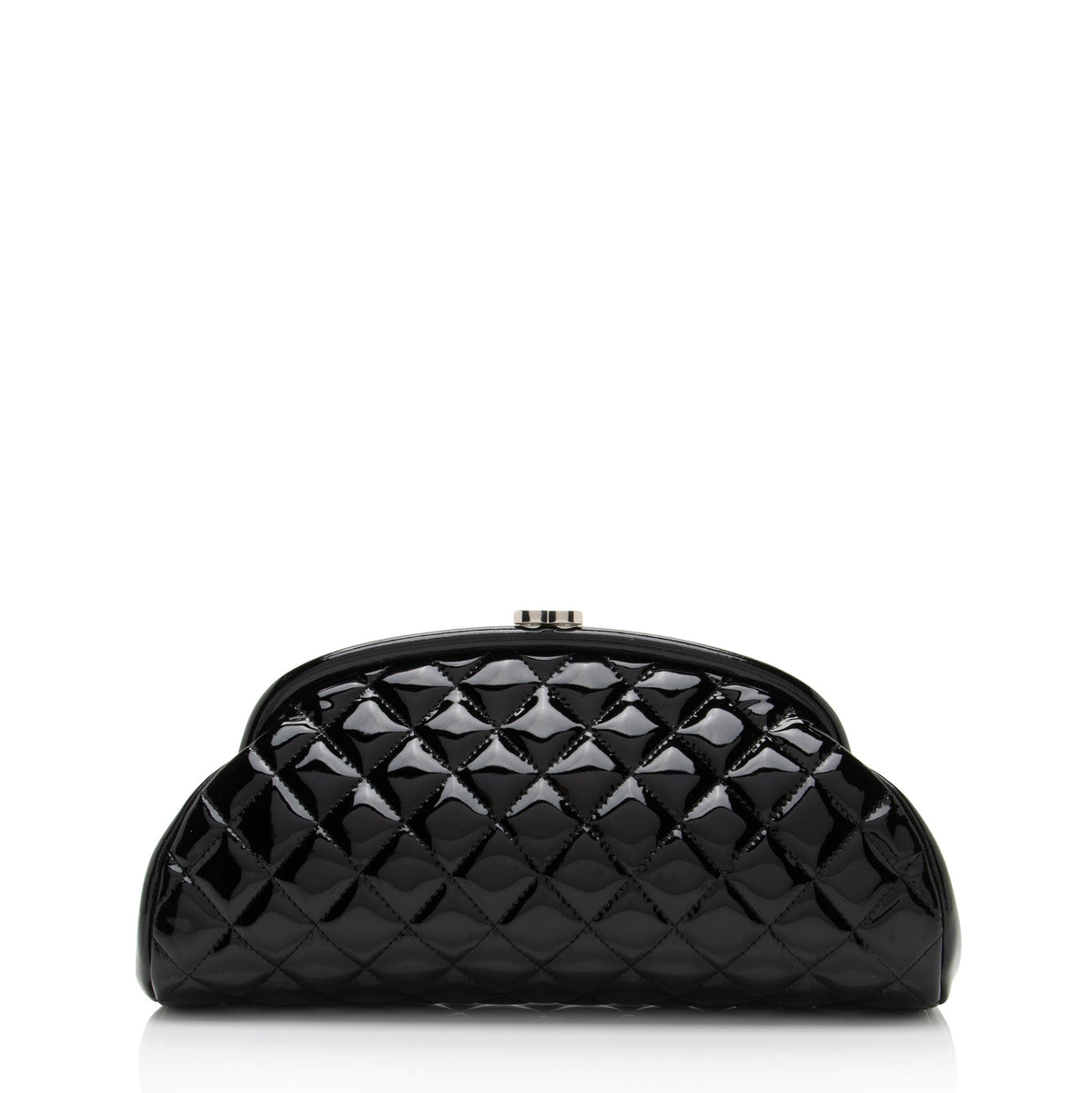 Chanel Patent Leather Timeless Clutch (SHF-QRt3pK)