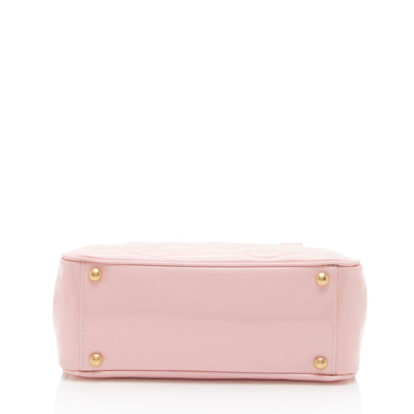 Chanel Patent Leather Triple CC Small Tote (SHF-Kk4uom)