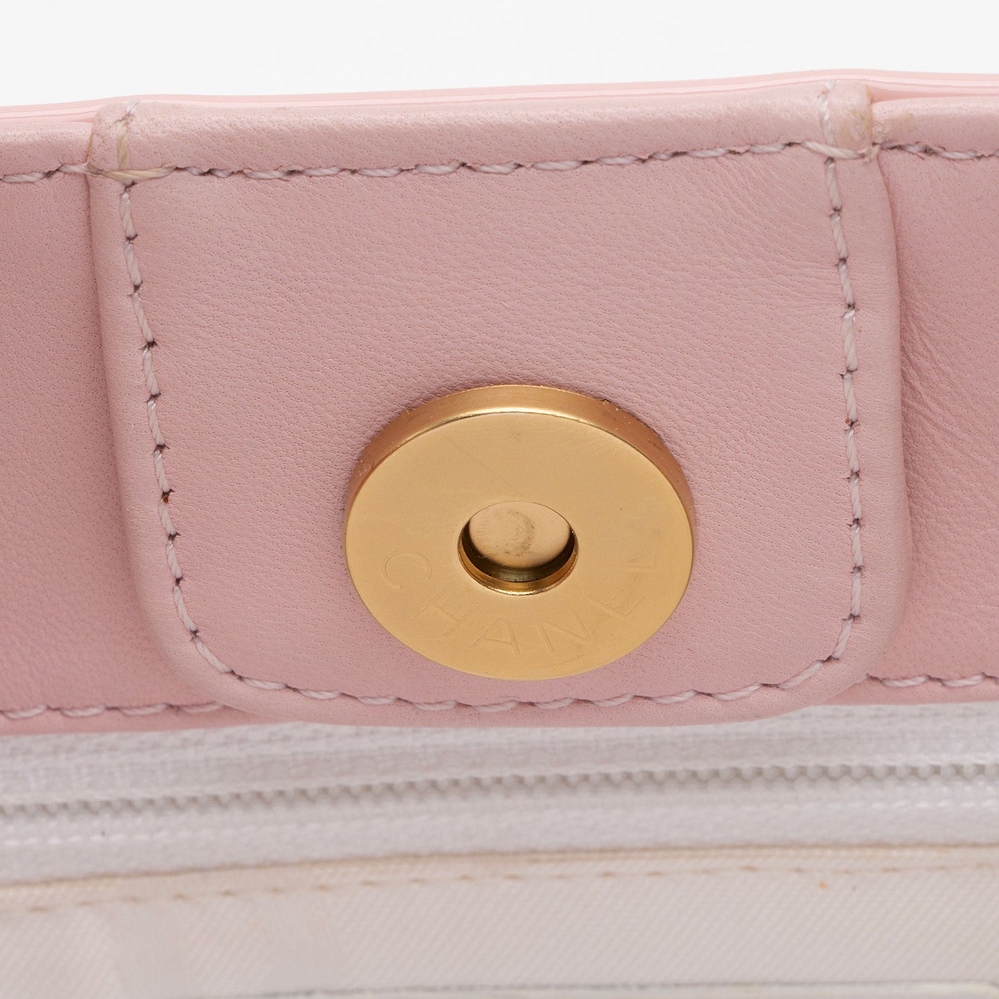 Chanel Patent Leather Triple CC Small Tote (SHF-Kk4uom)