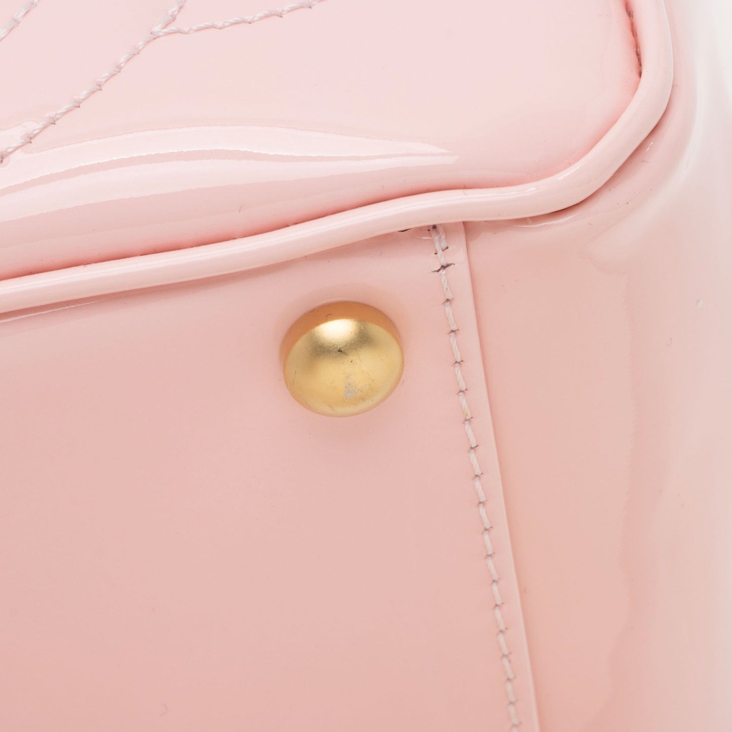 Chanel Patent Leather Triple CC Small Tote (SHF-Kk4uom)