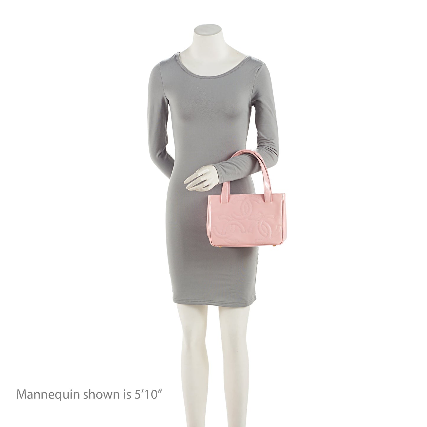 Chanel Patent Leather Triple CC Small Tote (SHF-Kk4uom)