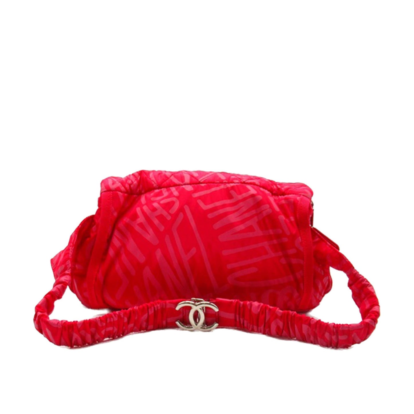 Chanel Printed Nylon Coco Neige Convertible Backpack (SHG-jOLz7R)