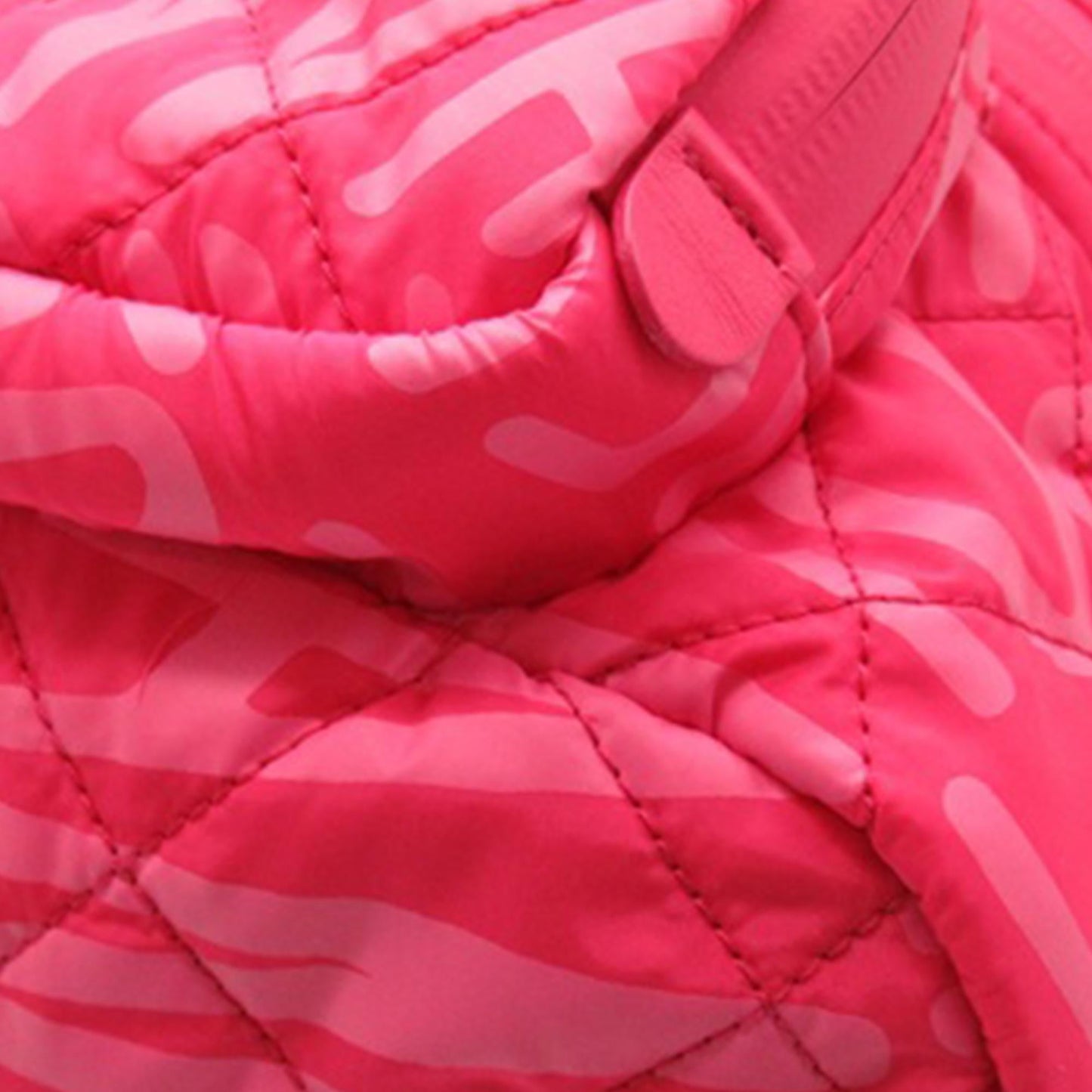 Chanel Printed Nylon Coco Neige Convertible Backpack (SHG-jOLz7R)