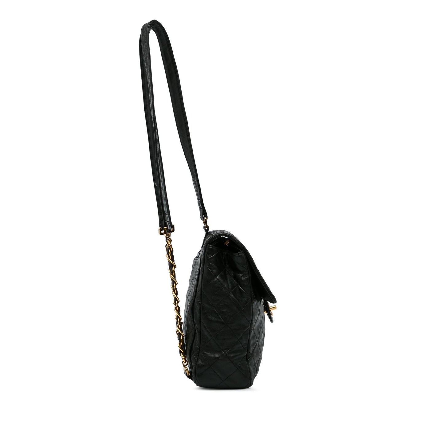 Chanel Quilted CC Flap Backpack