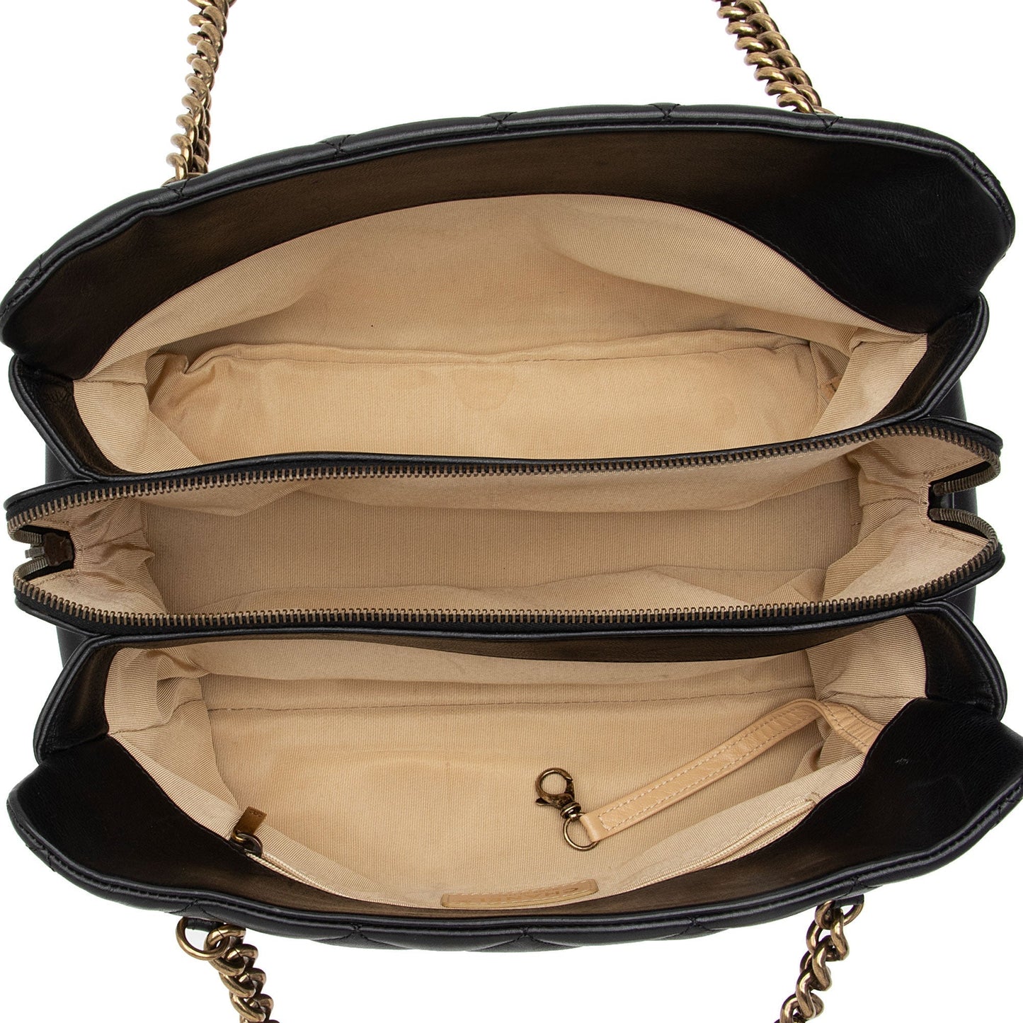 Chanel Quilted Calfskin CC Crown Small Tote (SHF-bToVAu)