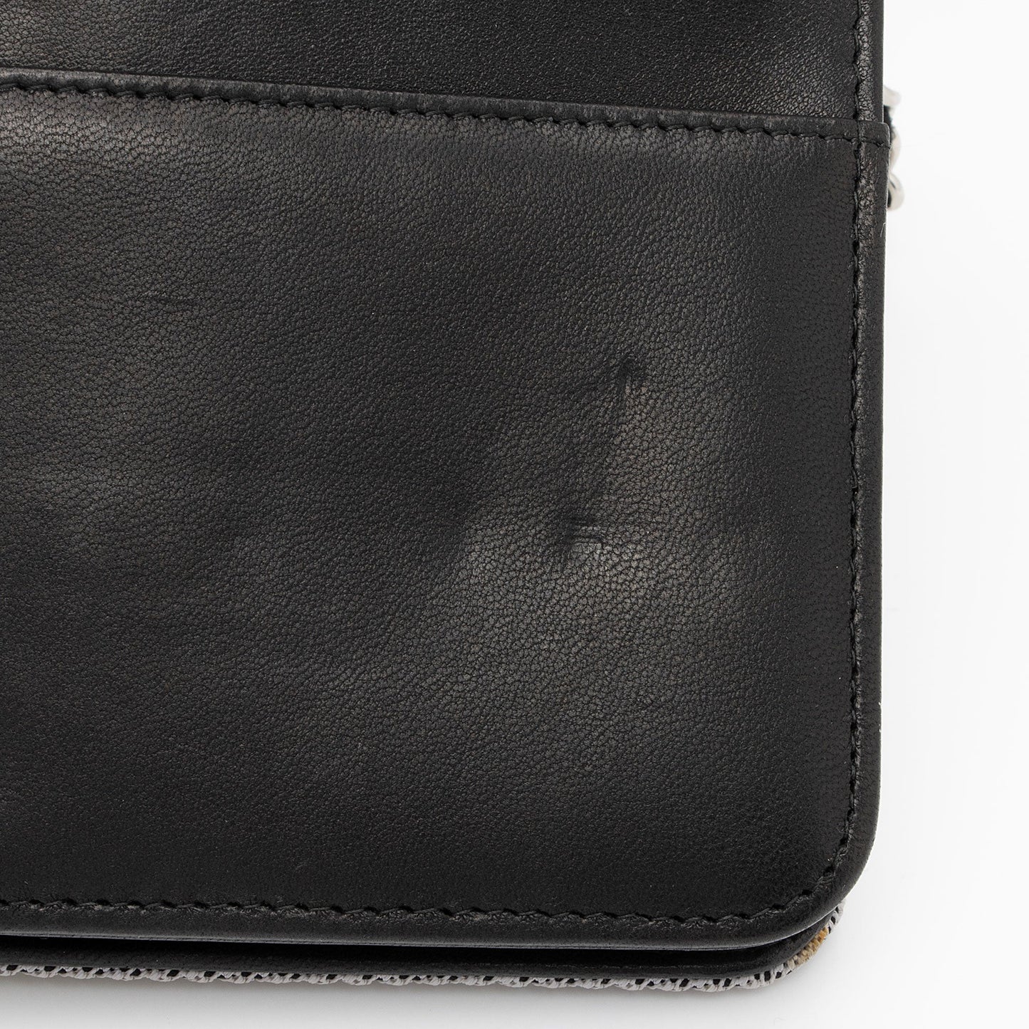 Chanel Quilted Canvas Fluo Boy Wallet on Chain (SHF-jXYUuG)