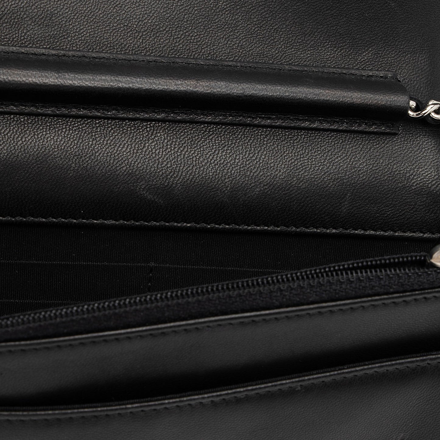 Chanel Quilted Canvas Fluo Boy Wallet on Chain (SHF-jXYUuG)