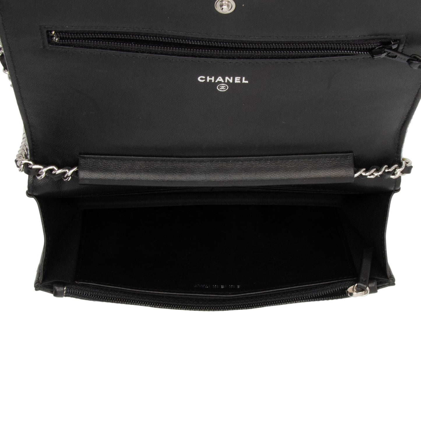 Chanel Quilted Canvas Fluo Boy Wallet on Chain (SHF-jXYUuG)