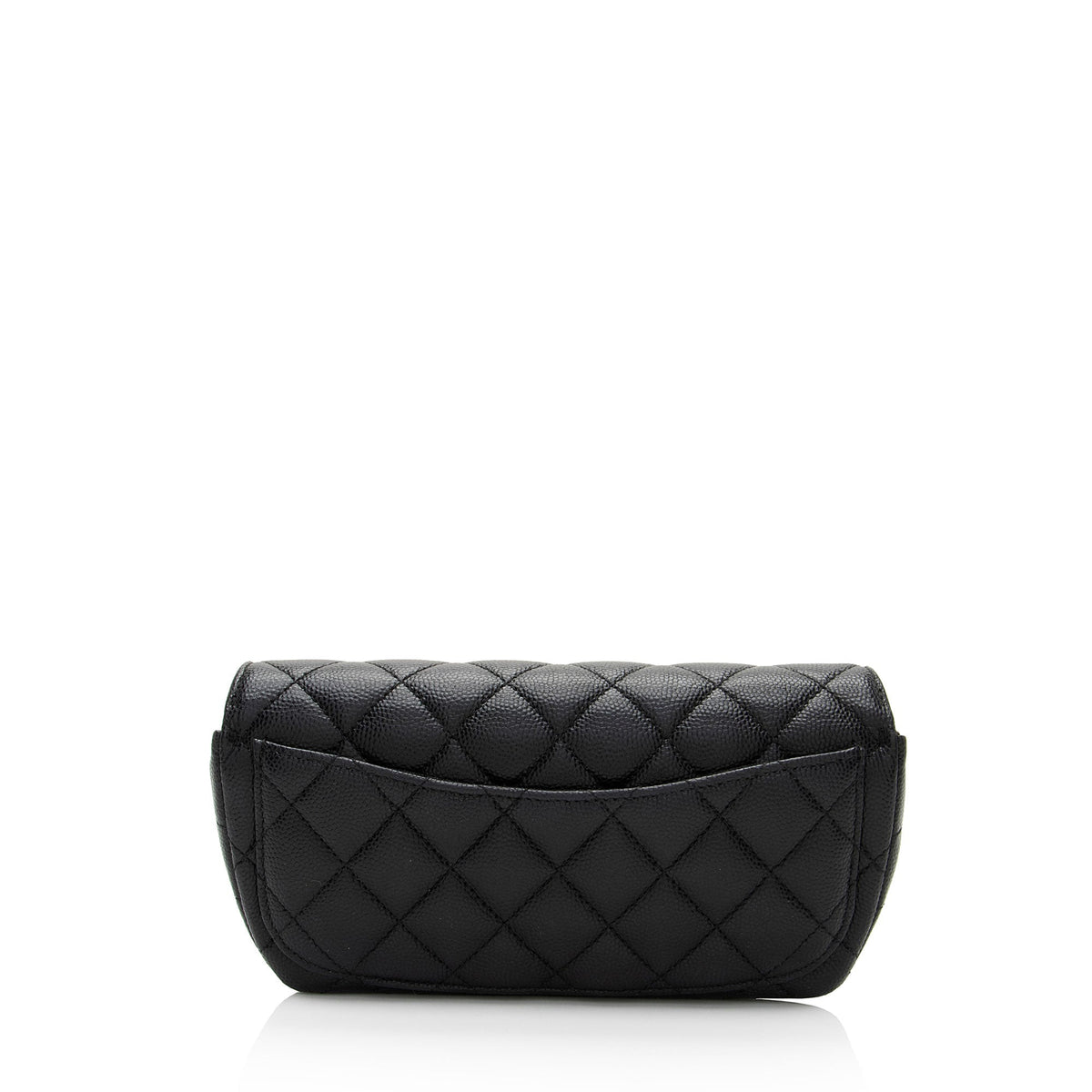 Chanel Quilted Caviar Leather Mini Chain Bag (SHF-gYvxkq)