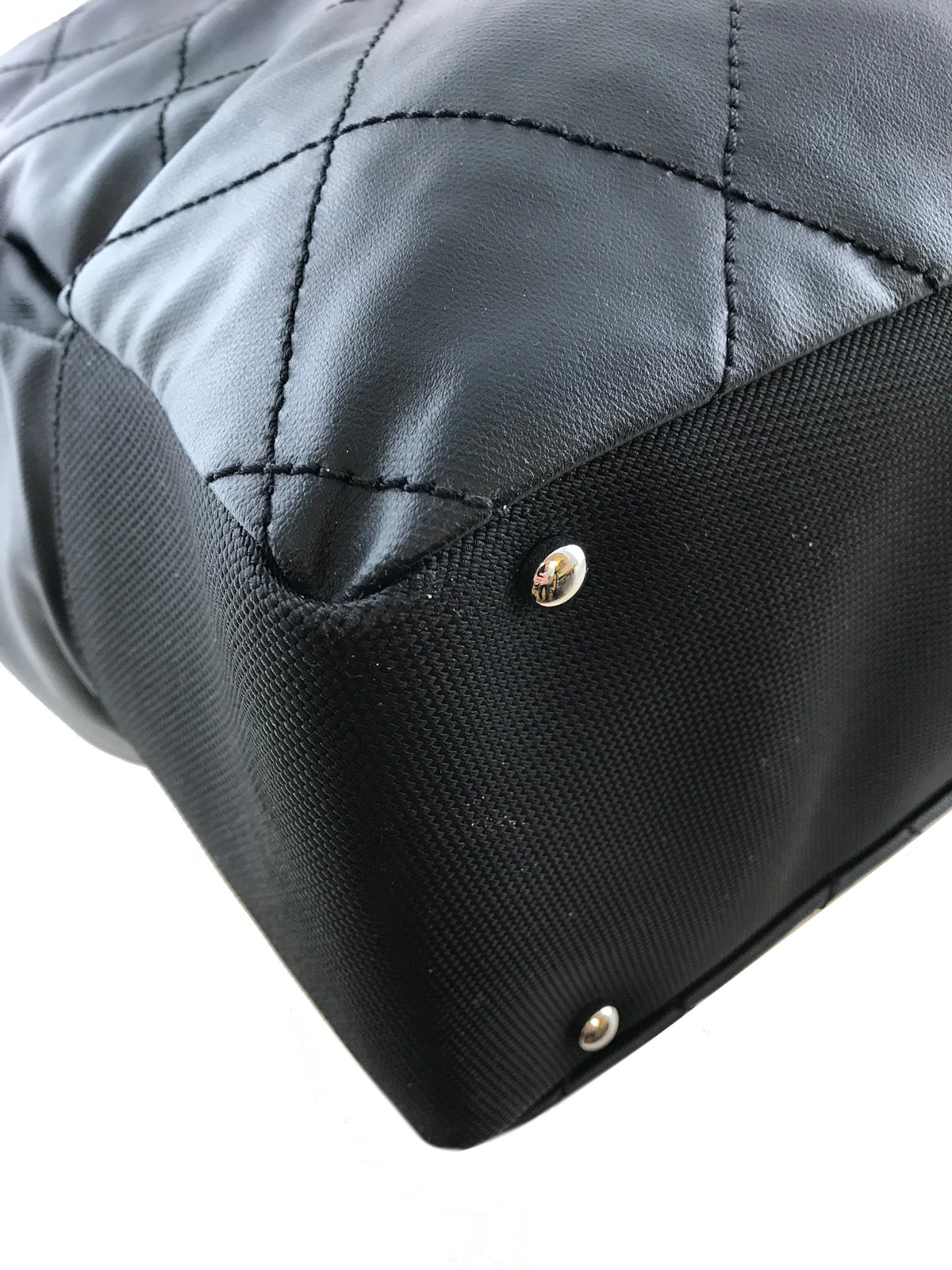 Chanel Quilted Coated Canvas Paris Biarritz Weekender Travel Bag