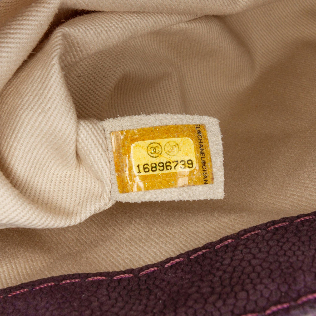 Chanel Quilted Iridescent Caviar Lady Pearly Flap (SHG-qpuSip)