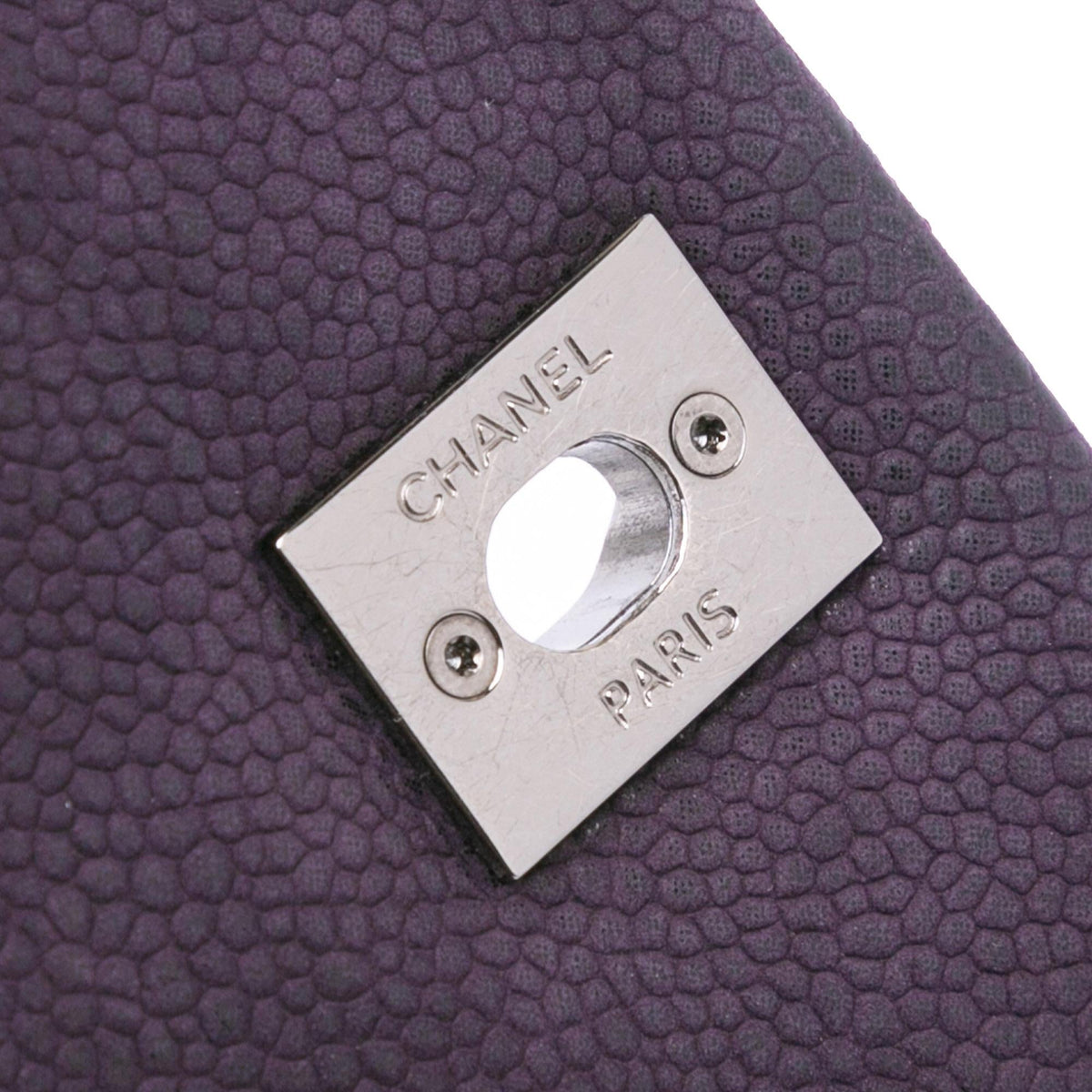 Chanel Quilted Iridescent Caviar Lady Pearly Flap (SHG-qpuSip)
