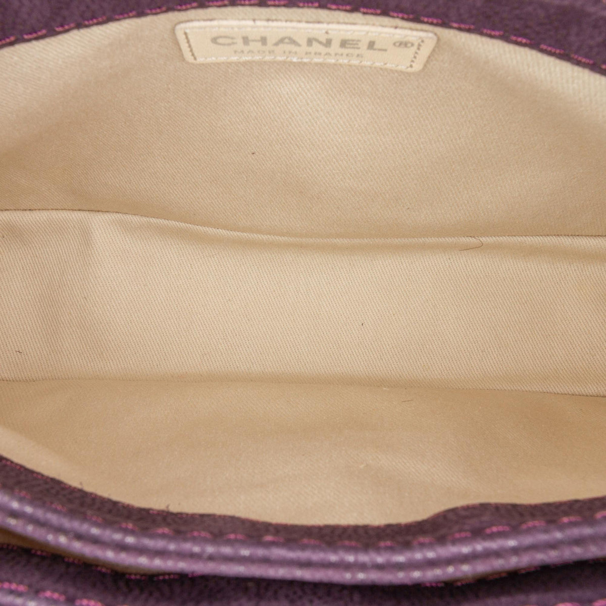 Chanel Quilted Iridescent Caviar Lady Pearly Flap (SHG-qpuSip)